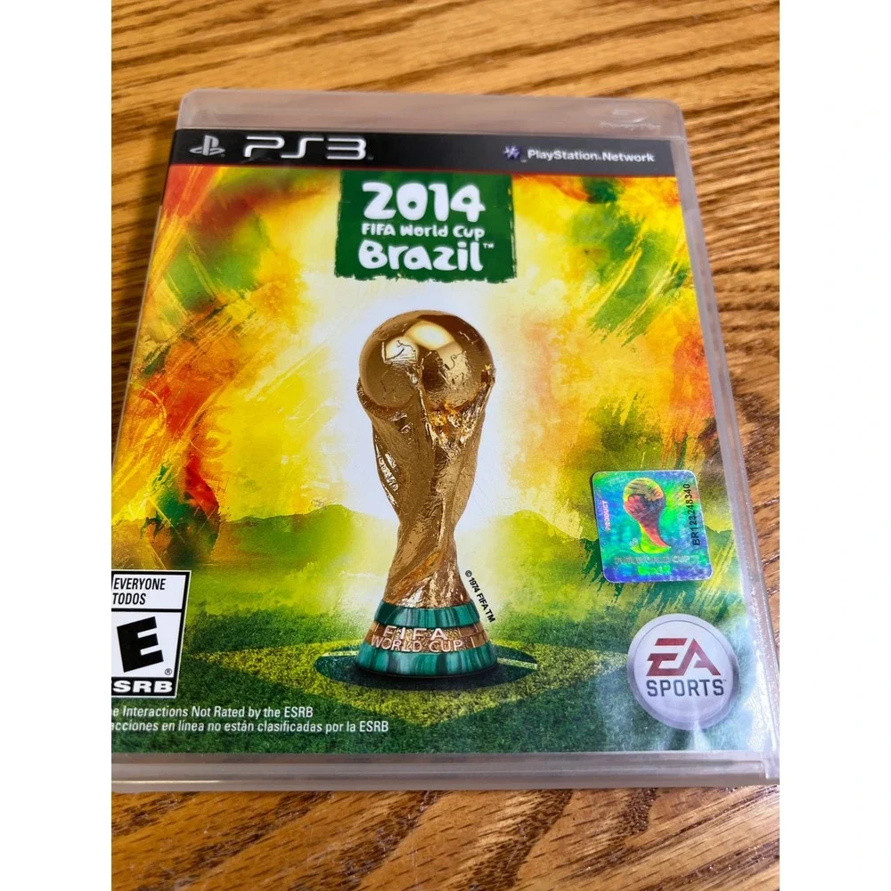 2014 FIFA World Cup Brazil Sony PlayStation 3 PS3 EA Sports Soccer Game CIB